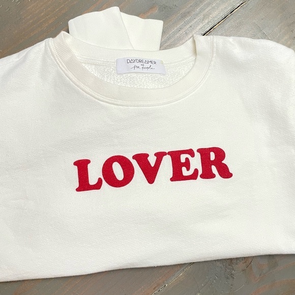 Free People Daydreamer Sweatshirt Lover extra soft woman xs - Picture 3 of 8